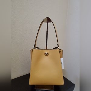 Coach Pebbled Leather Charlie Bucket  21